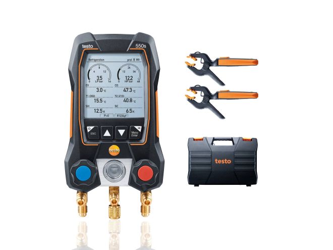 Testo 550s Digital Manifold Set w/o Hoses