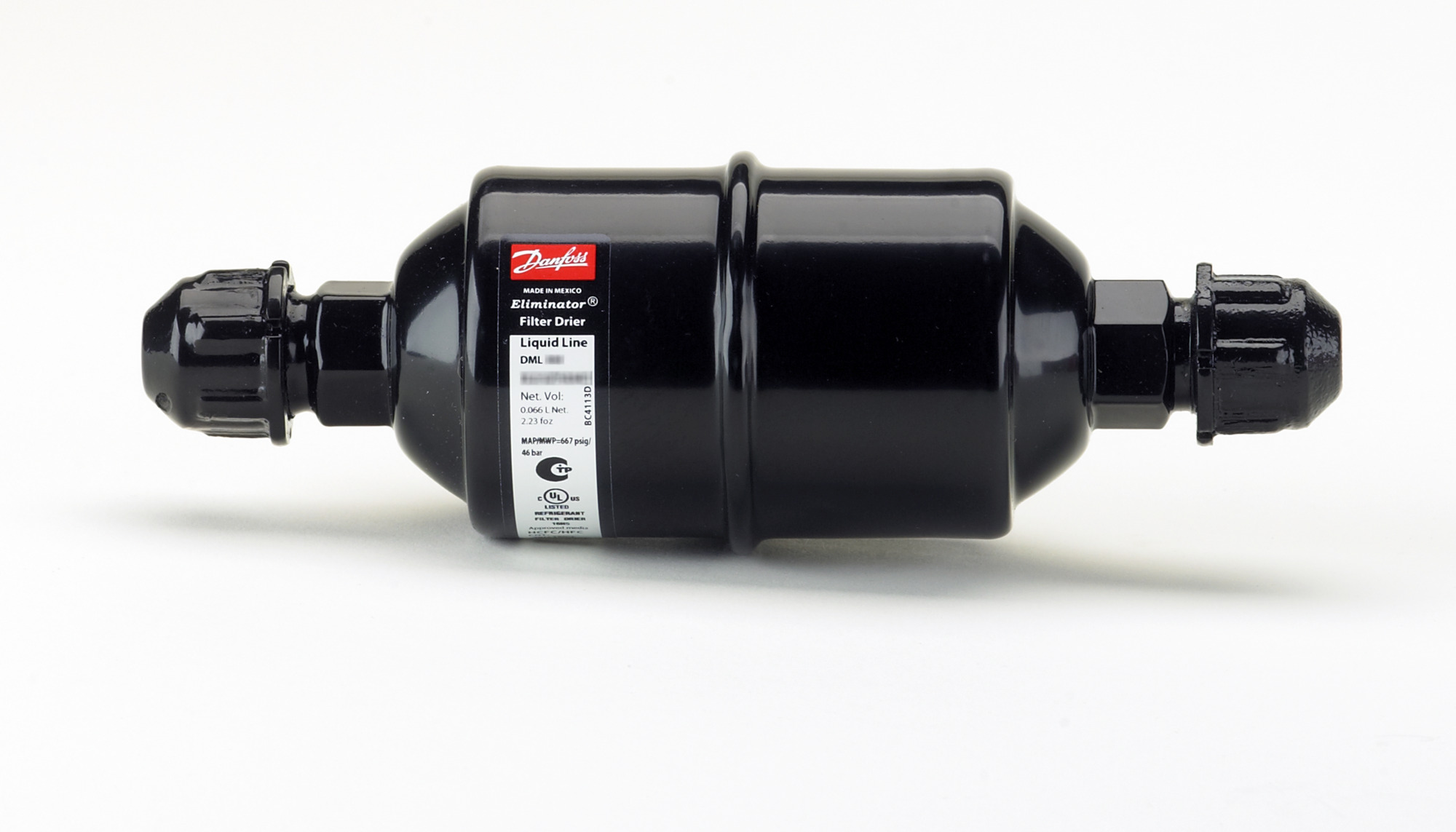 "Danfoss - Liquid Line Drier DML082 - 1/4" M.Fl"