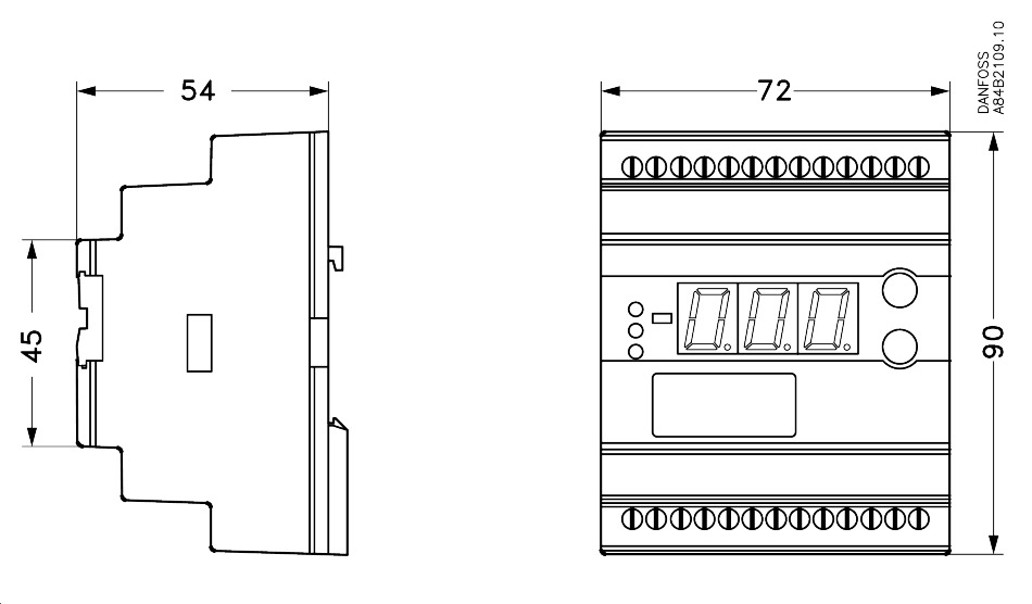 Danfoss EKC 361 Controller