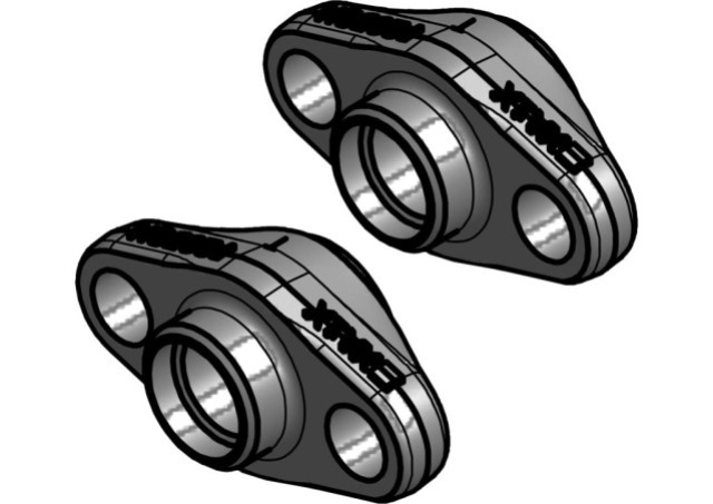 Danfoss  1" Butt Weld Flange Set