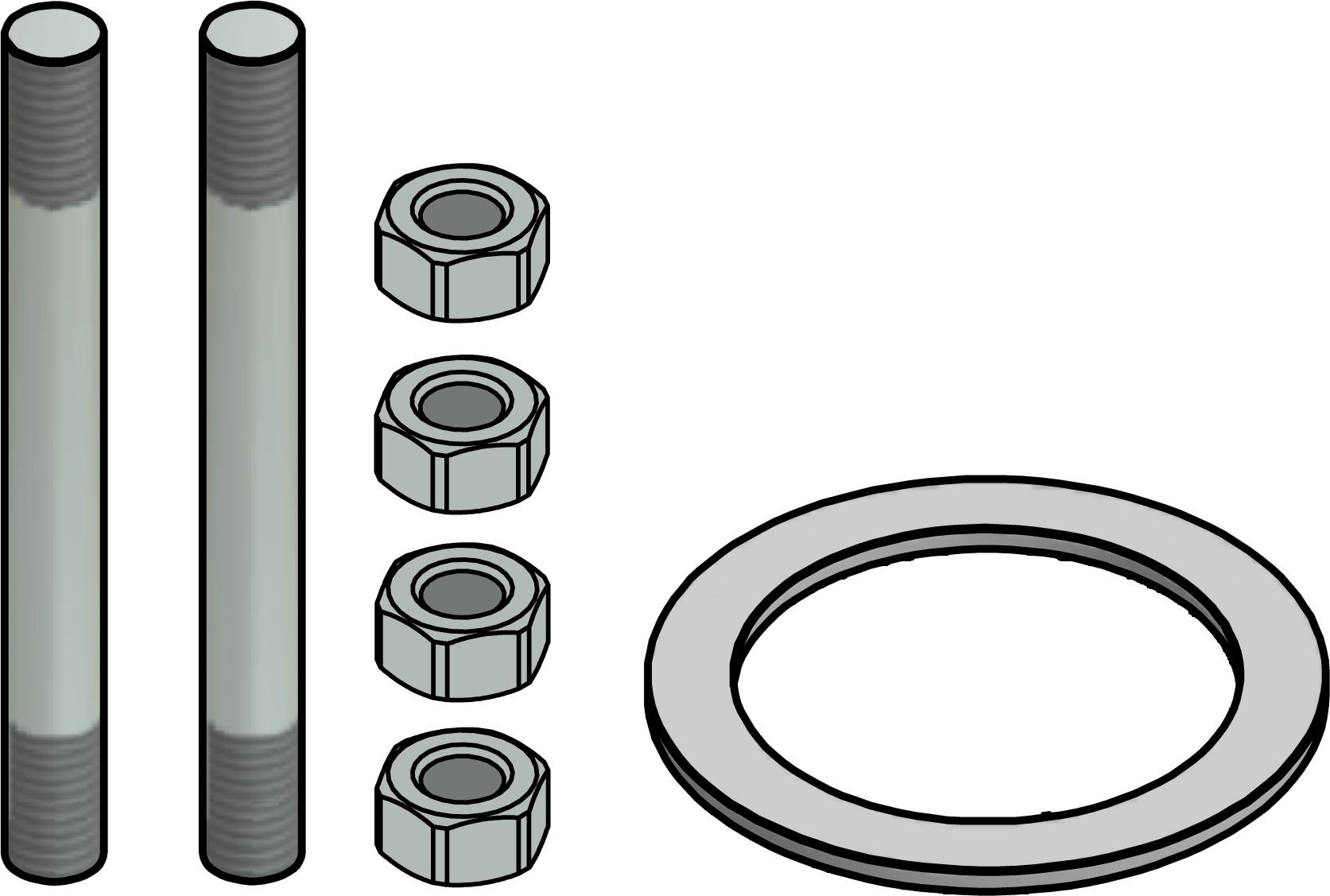FA15 Strainer Bolt Set (107mm)