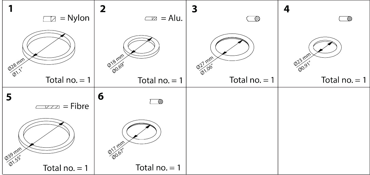 Danfoss - SVA20 Inspection Kit