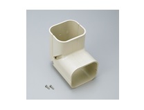 Toyo Ivory Trunking Corner Elbow - 100mm